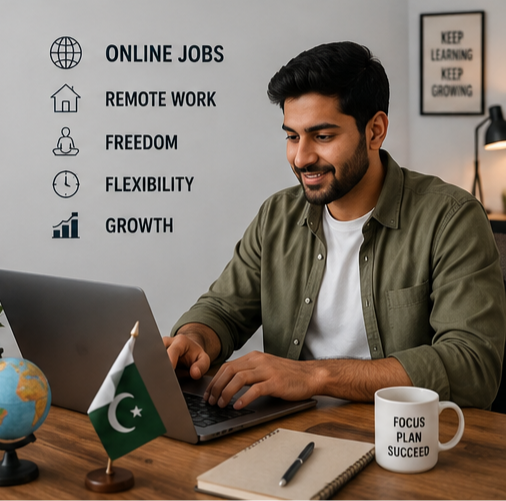 پاکستان میں بغیر سرمایہ Online Earning کے مواقع