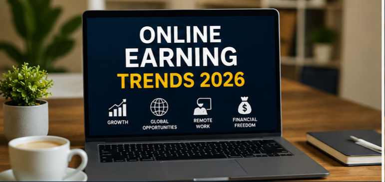 Growing Online Earning Trends 2026