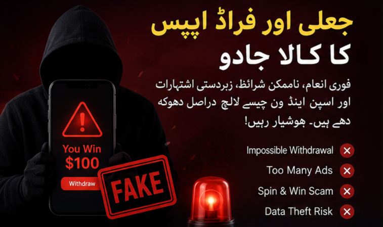 Fake & Fraud Daily Earning Apps
