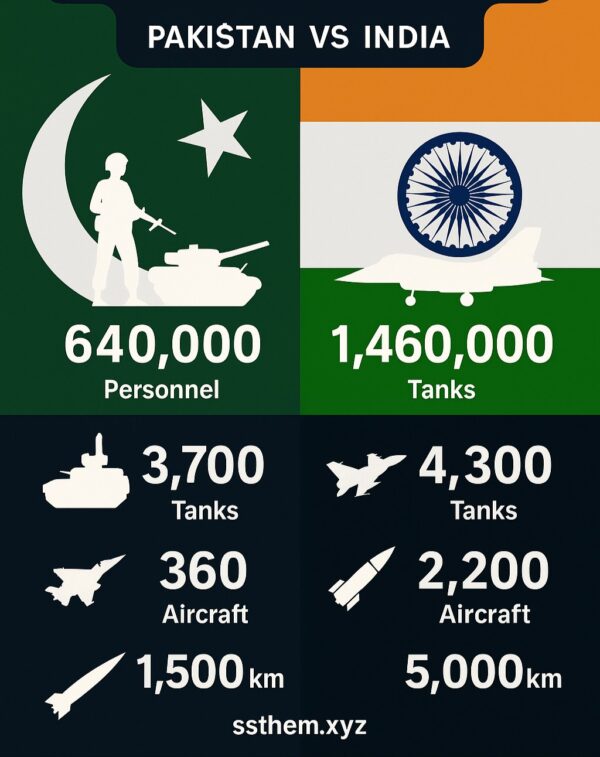 The Truth About Pakistan and India’s Military Strength in 2025 (Revealed)”
