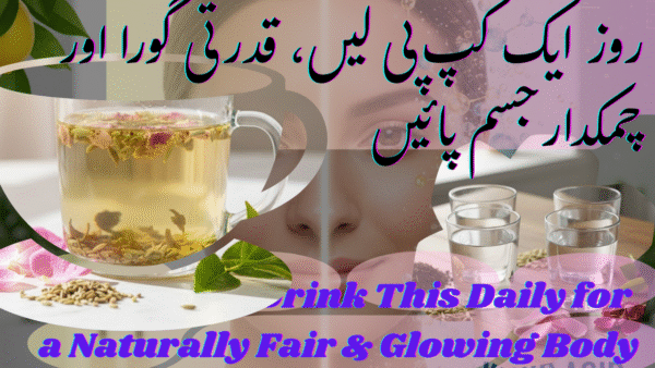 Full Body Whitening Drink  Natural Herbal Remedy for Skin Glow